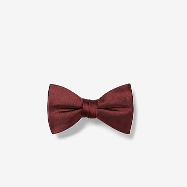 Express Solid Bow Tie